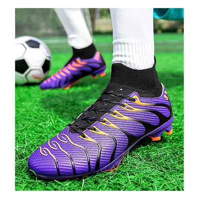 Футбольні бутси Tezaz Soft Ground фіолетовий — фото 4