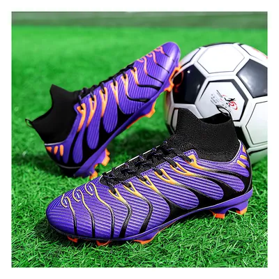 Футбольні бутси Tezaz Soft Ground фіолетовий — фото 8