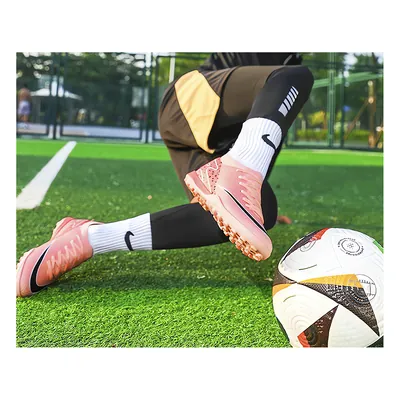 Футбольні сороконіжки Tezaz Soft Ground рожевий — фото 3