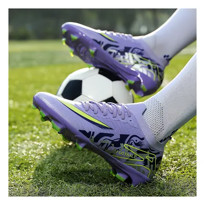 Футбольні бутси Tezaz Soft Ground фіолетовий — фото 2
