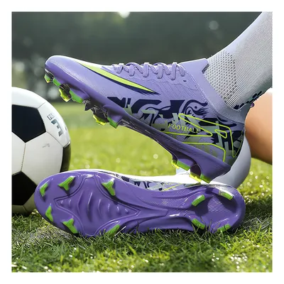 Футбольні бутси Tezaz Soft Ground фіолетовий — фото 6