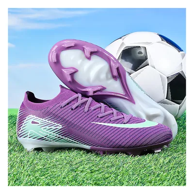 Футбольні бутси Tezaz Soft Ground фіолетовий — фото 8