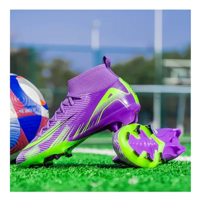 Футбольні бутси Tezaz Soft Ground фіолетовий — фото 6