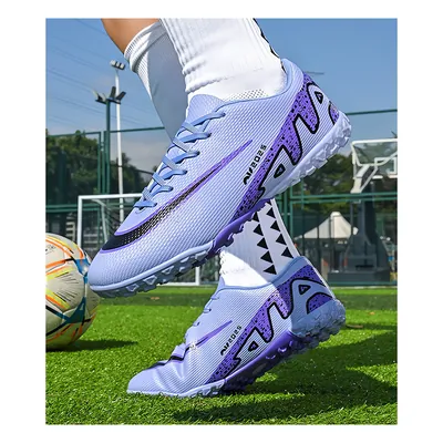 Футбольні сороконіжки Tezaz Soft Ground фіолетовий — фото 3