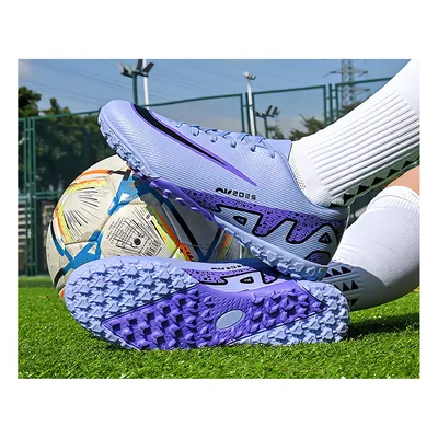 Футбольні сороконіжки Tezaz Soft Ground фіолетовий — фото 5