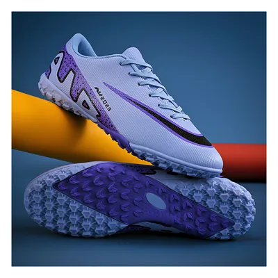 Футбольні сороконіжки Tezaz Soft Ground фіолетовий — фото 7