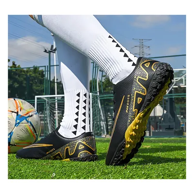Футбольні сороконіжки Tezaz Soft Ground чорний — фото 7