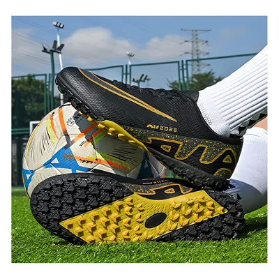 Футбольні сороконіжки Tezaz Soft Ground чорний — фото 10