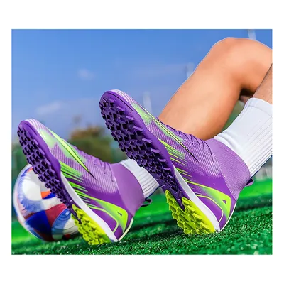 Футбольні сороконіжки Tezaz Soft Ground фіолетовий — фото 5