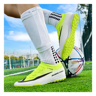 Футбольні сороконіжки Tezaz Soft Ground жовтий — фото 6